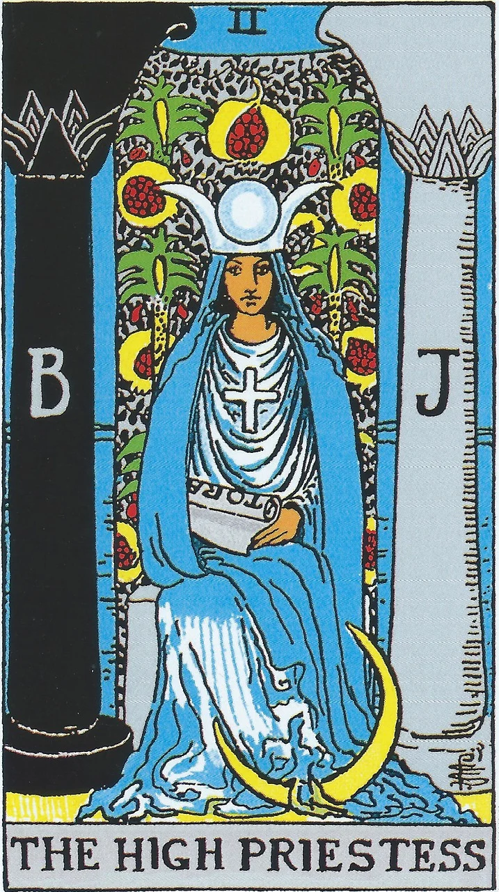 La Sacerdotisa Rider-Waite