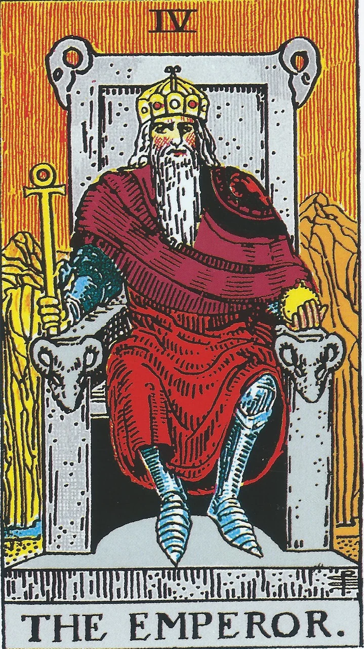 El Emperador, Arcano IV del tarot