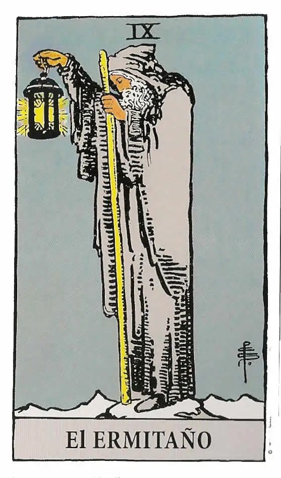 El Ermitaño, Arcano IX del tarot