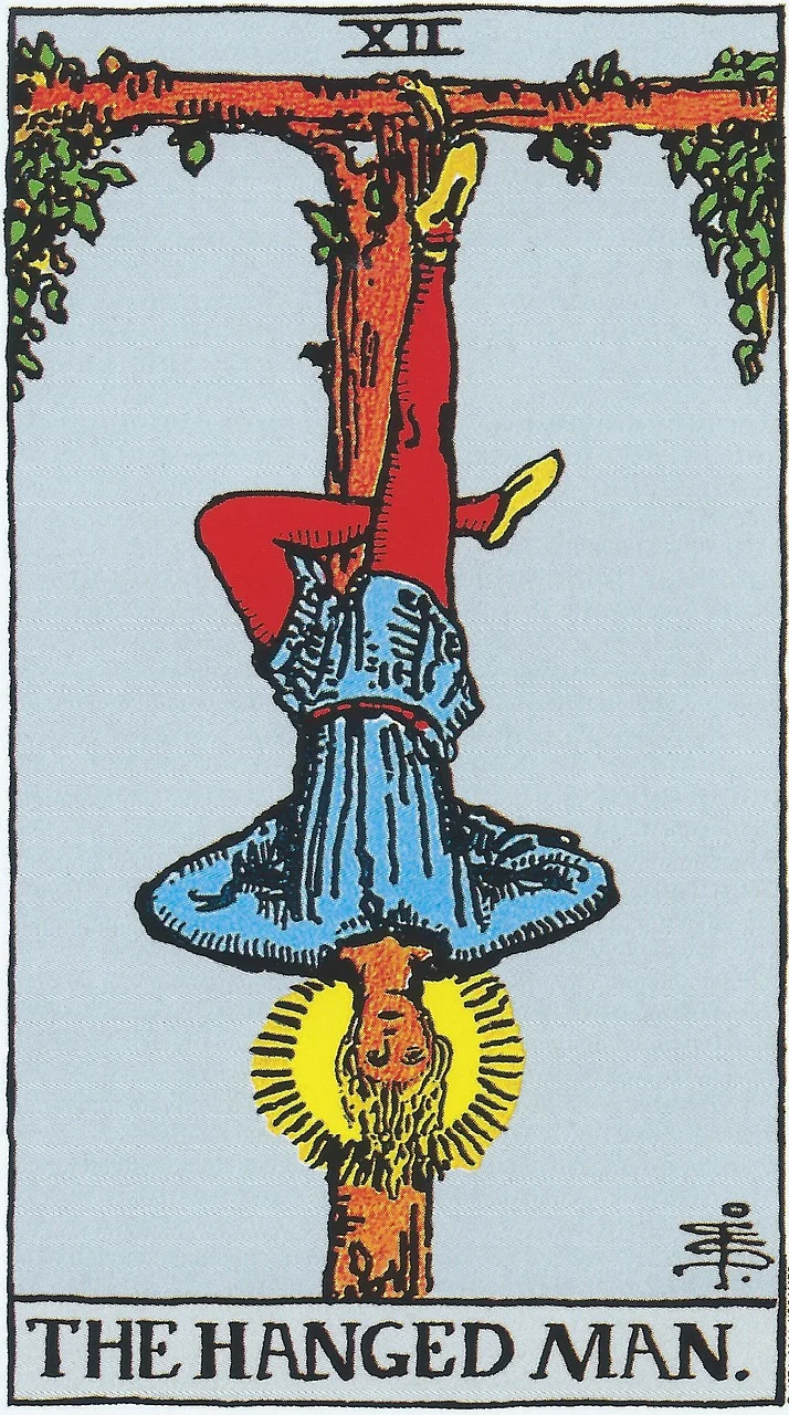 El Colgado, Arcano XII del tarot