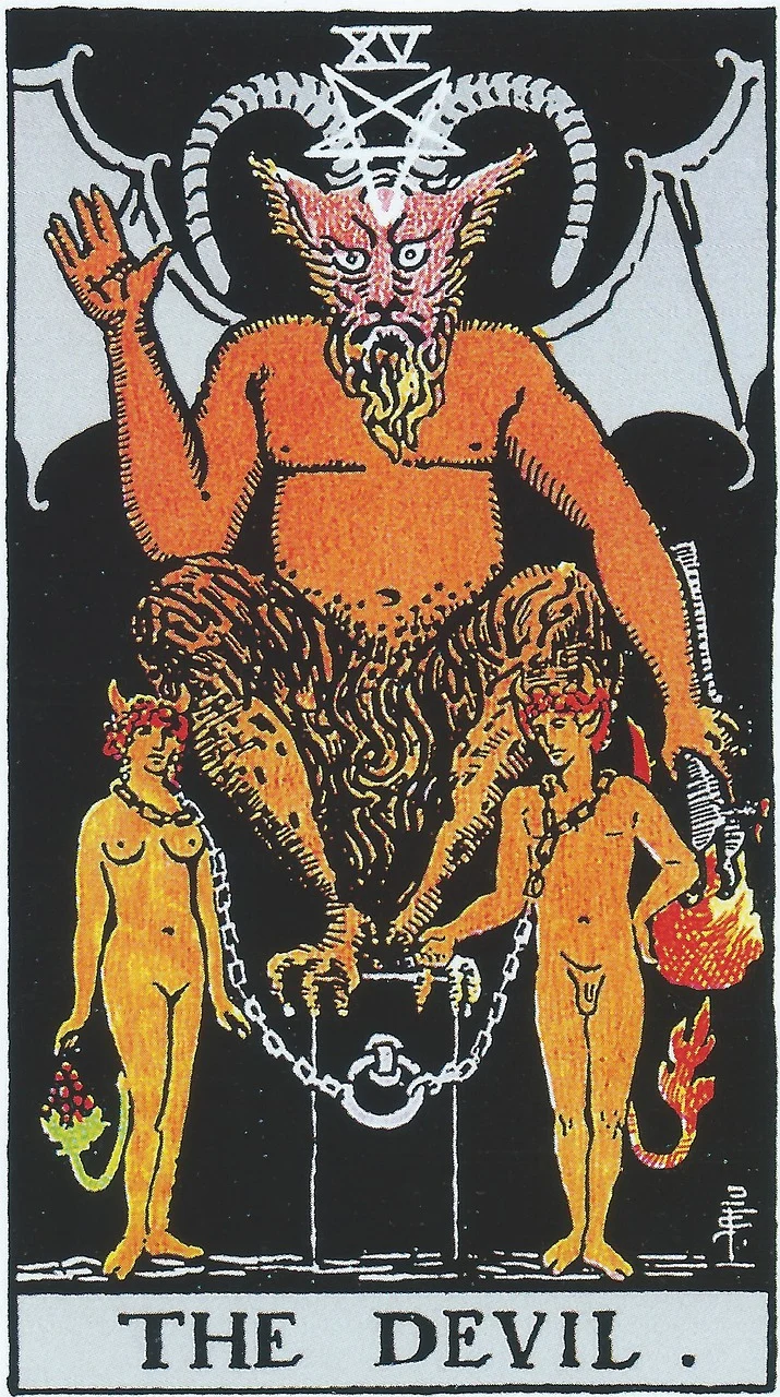 El Diablo, Arcano XV del tarot