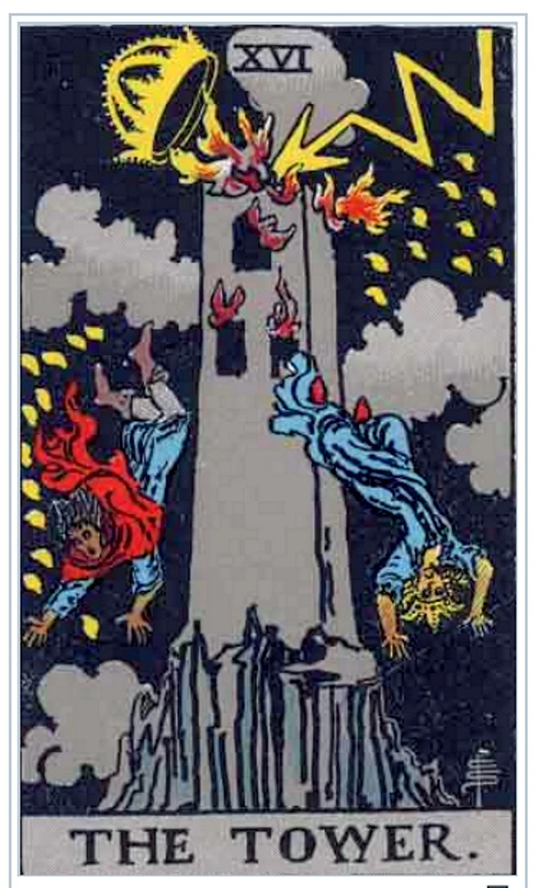 La Torre, Arcano XVI del tarot